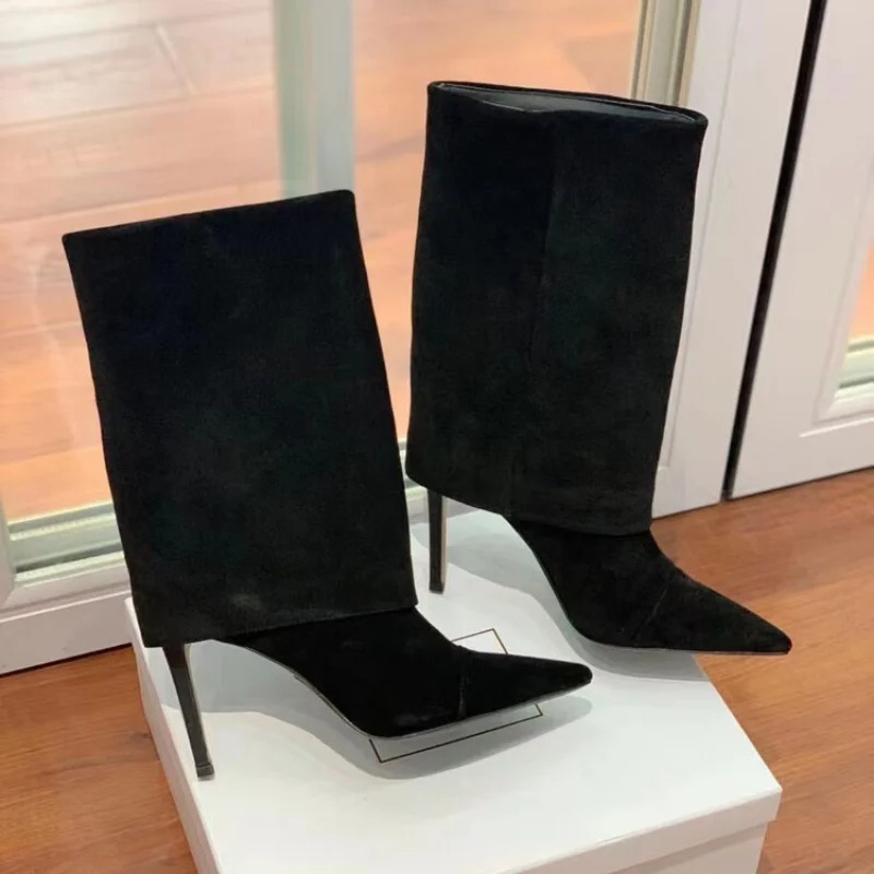 Winter Clothing Pinterest - 2026 Sonbahar Kış Kadın Sivri Süet