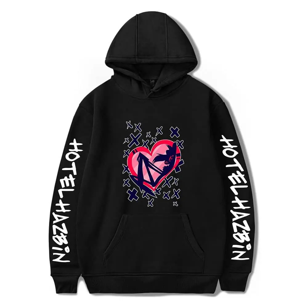 Winter Clothing Gift Ideas - Hazbin Hotel Büyük Boy Unisex Sokak