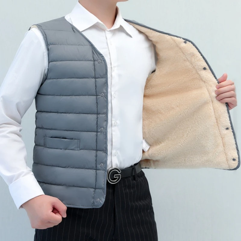 Winter Clothing Activity - Büyük Beden Erkek Kışlık Yelek Kalın