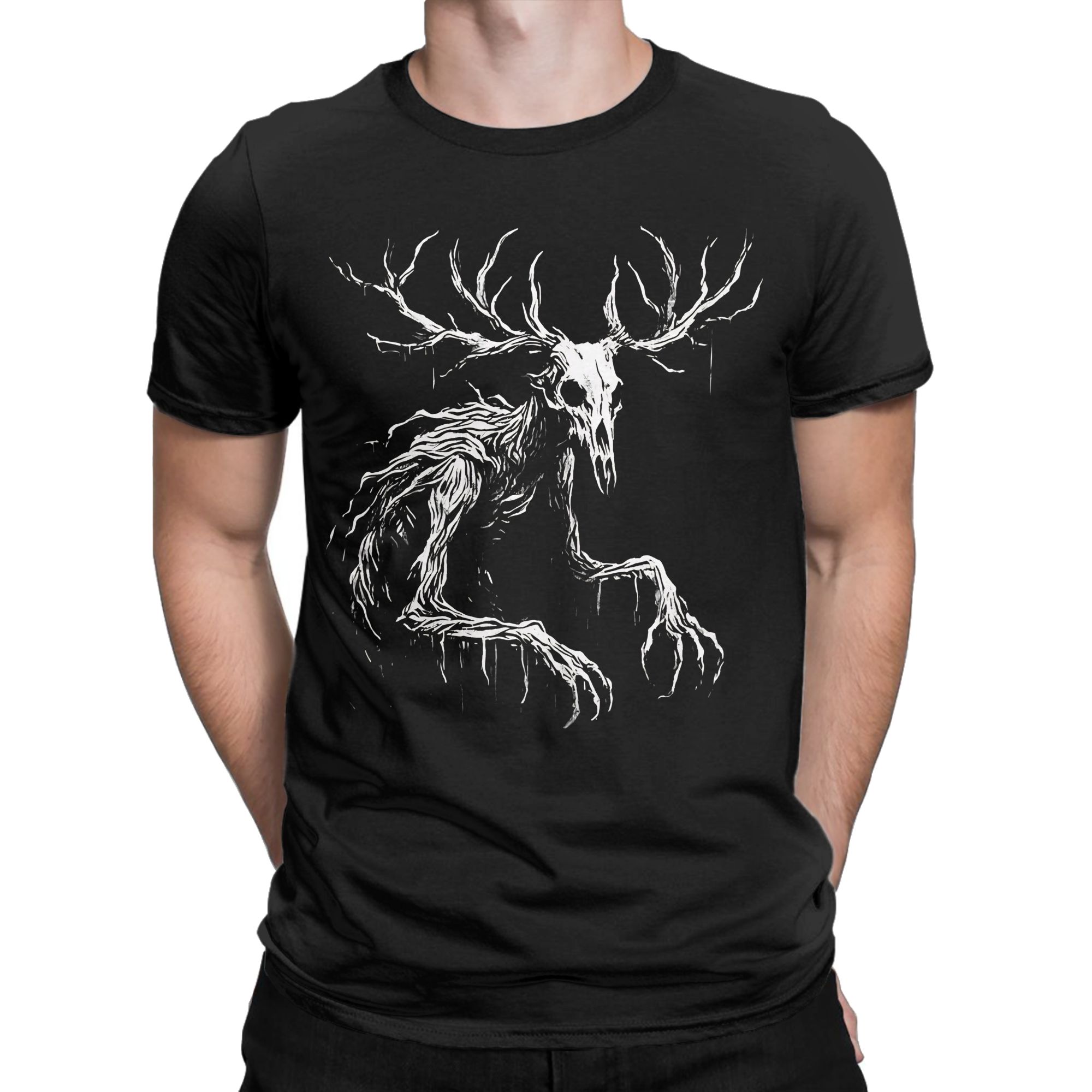 Winter Clothing Gift Ideas - Wendigo-Kış Kabusu T-Shirt Erkek Kadın Hipster