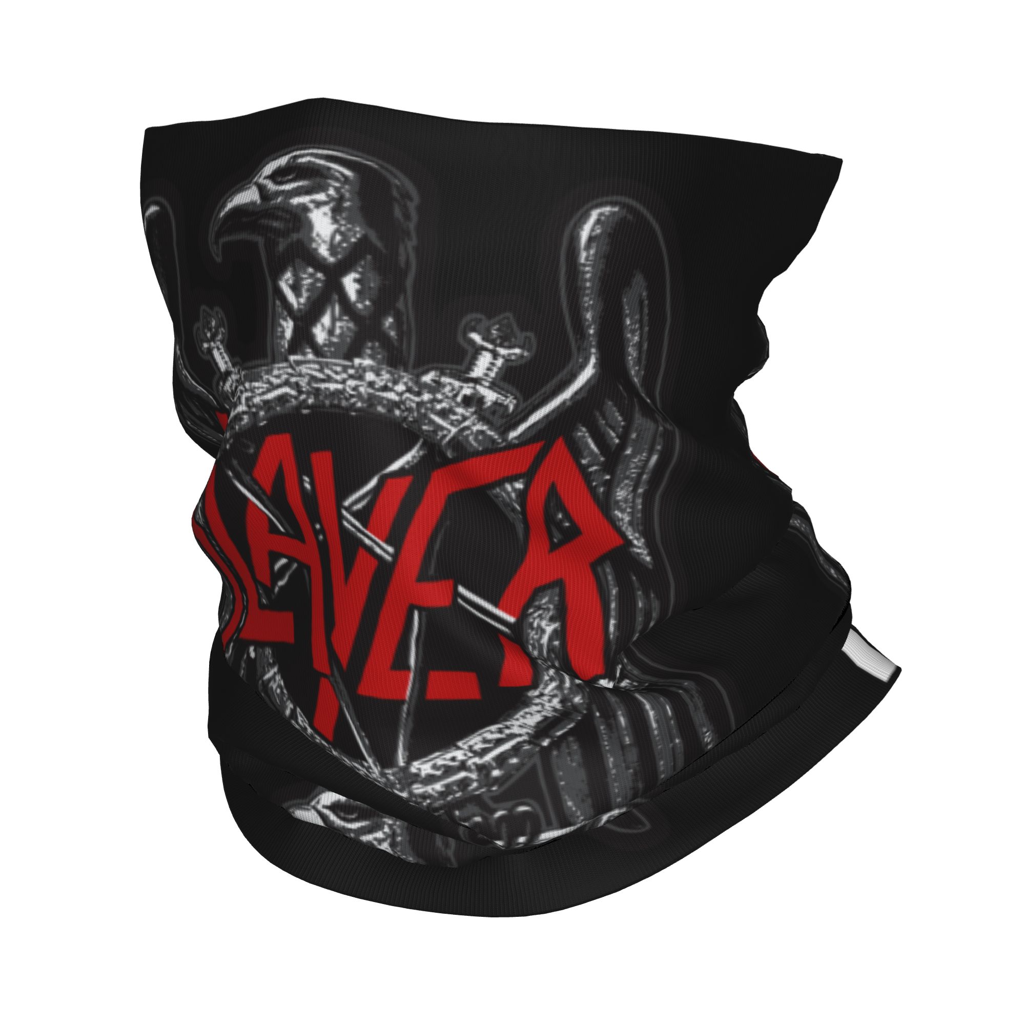 Wool Balaclava Knit - Özel Slayers Logo Bandana Boyunluk UV