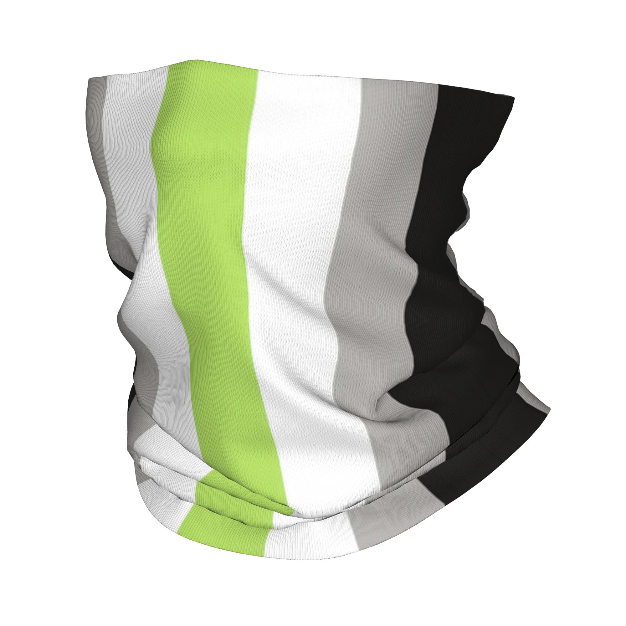 Wool Balaclava Knit - Agender Lgbt Bandana Boyun Örtüsü Baskılı