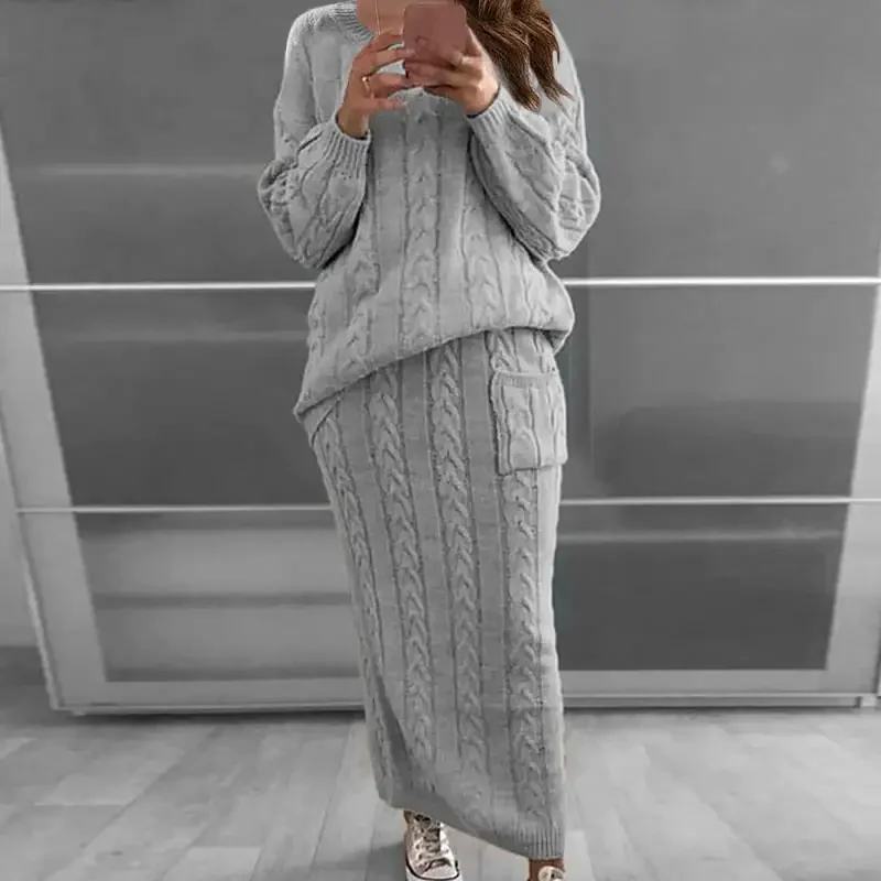 Winter Clothing Sales - Kazak Kadın Set Sonbahar ve Kış
