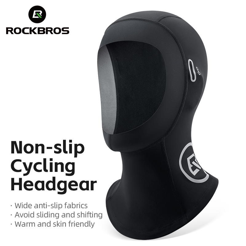 Wool Balaclava Knit - ROCKBROS Eşarp Isıtıcı Polar Balaclava Kaymaz