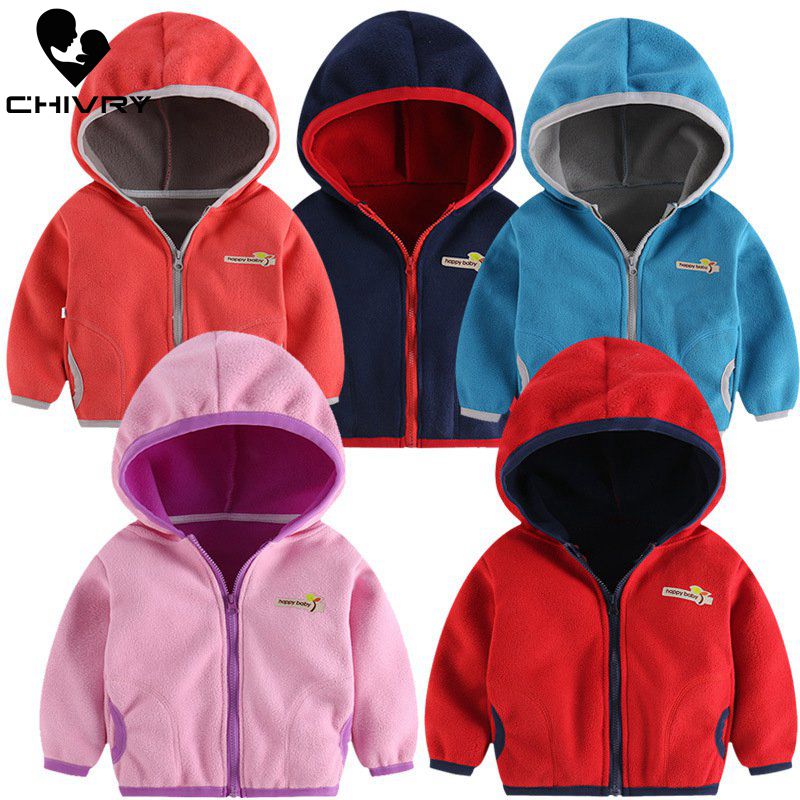 Winter Clothing Activity - Bebek erkek kız yün kapşonlu fermuar