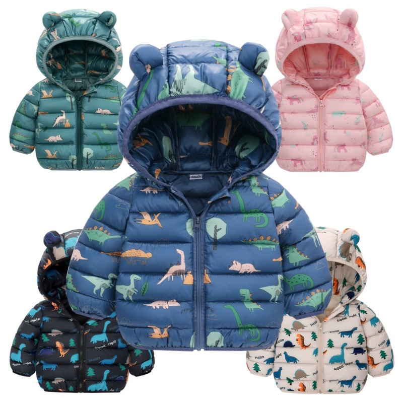 Winter Clothing 1 Year Old - Çocuk Erkek Bebek Kapşonlu Hafif Aşağı