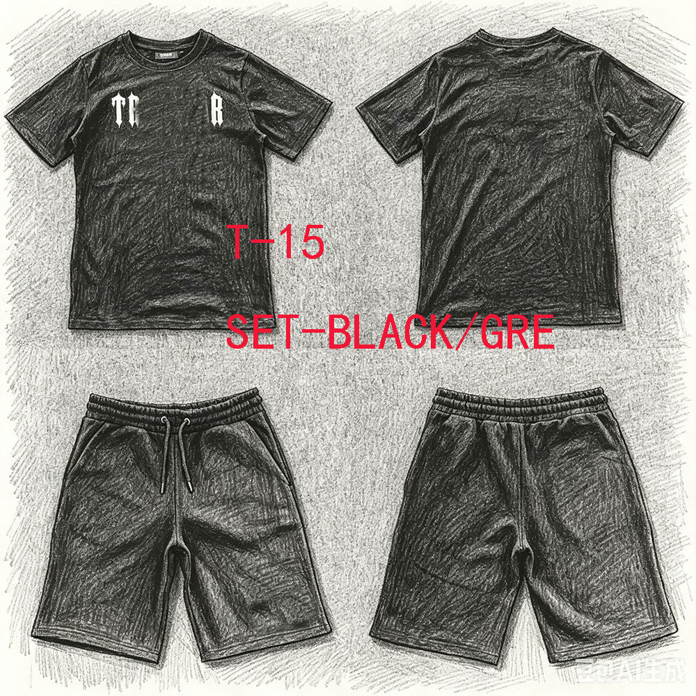 Winter Clothing Pants - T-15 Kısa Takım Eşofman Altı Tişörtü