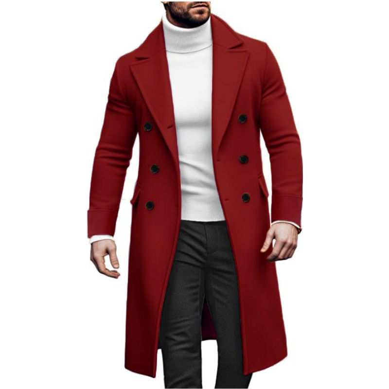 Erkekler uzun çift göğüslü cek - Winter Clothing Types incelemesi ve fiyatı