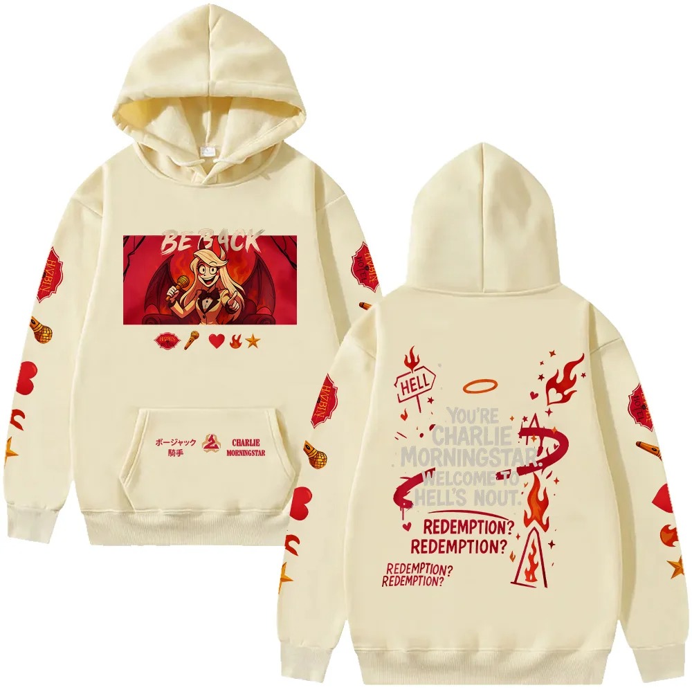 Hazbin Hotel Büyük Boy Unisex  - Winter Clothing Gift Ideas incelemesi ve fiyatı