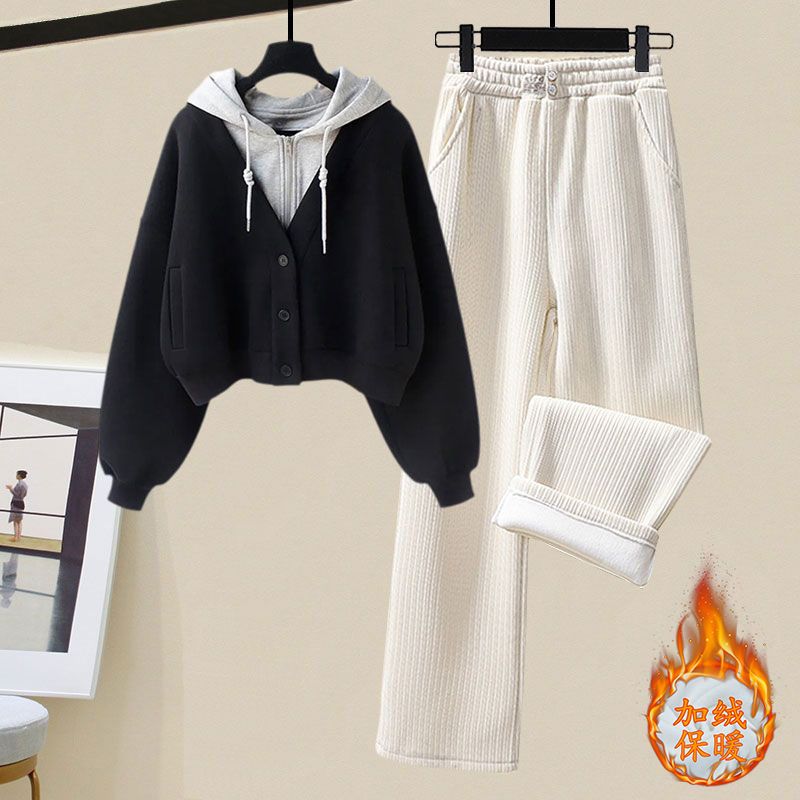 Peluş ve Kalınlaşmış Kapüşonlu - Winter Clothing Sales incelemesi ve fiyatı