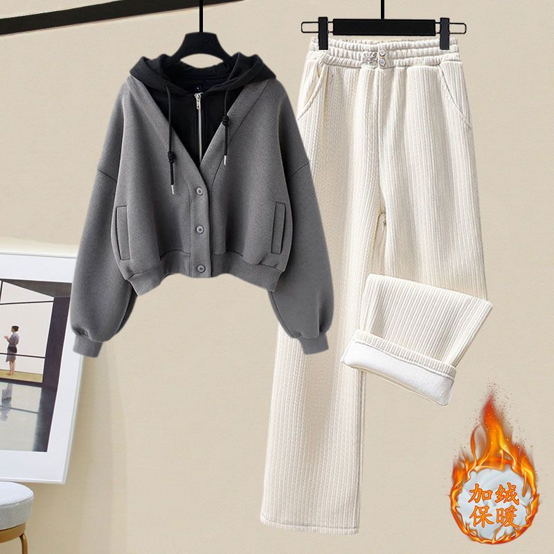 Peluş ve Kalınlaşmış Kapüşonlu - Winter Clothing Sales incelemesi ve fiyatı