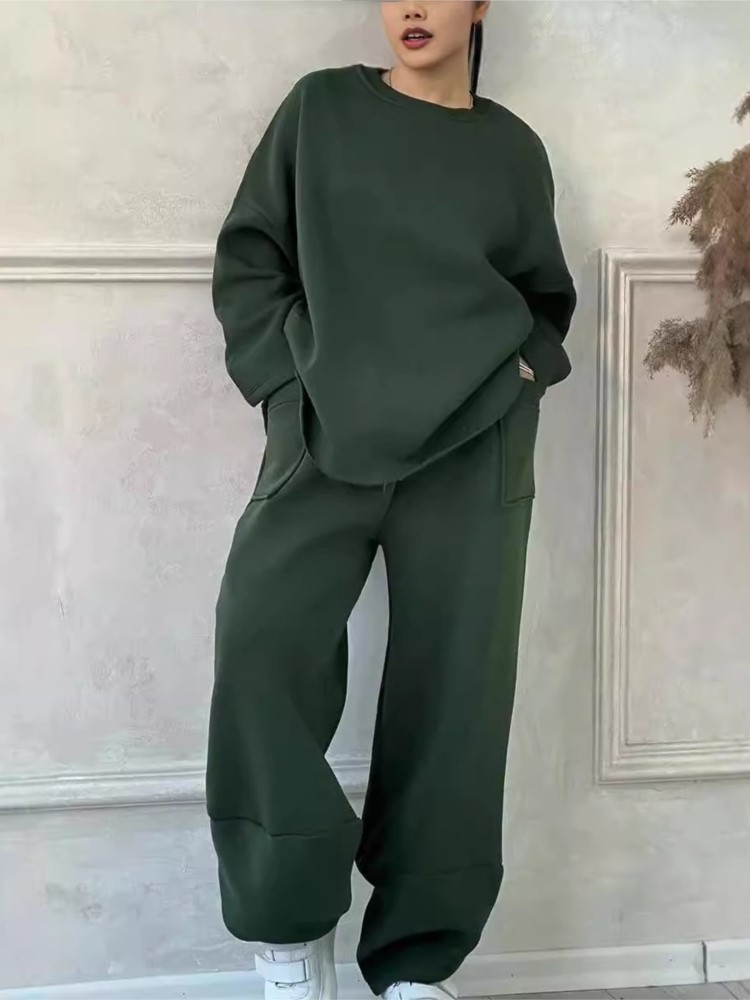 Yeni Katı 2 Parça Set kadın So - Winter Clothing Sales incelemesi ve fiyatı