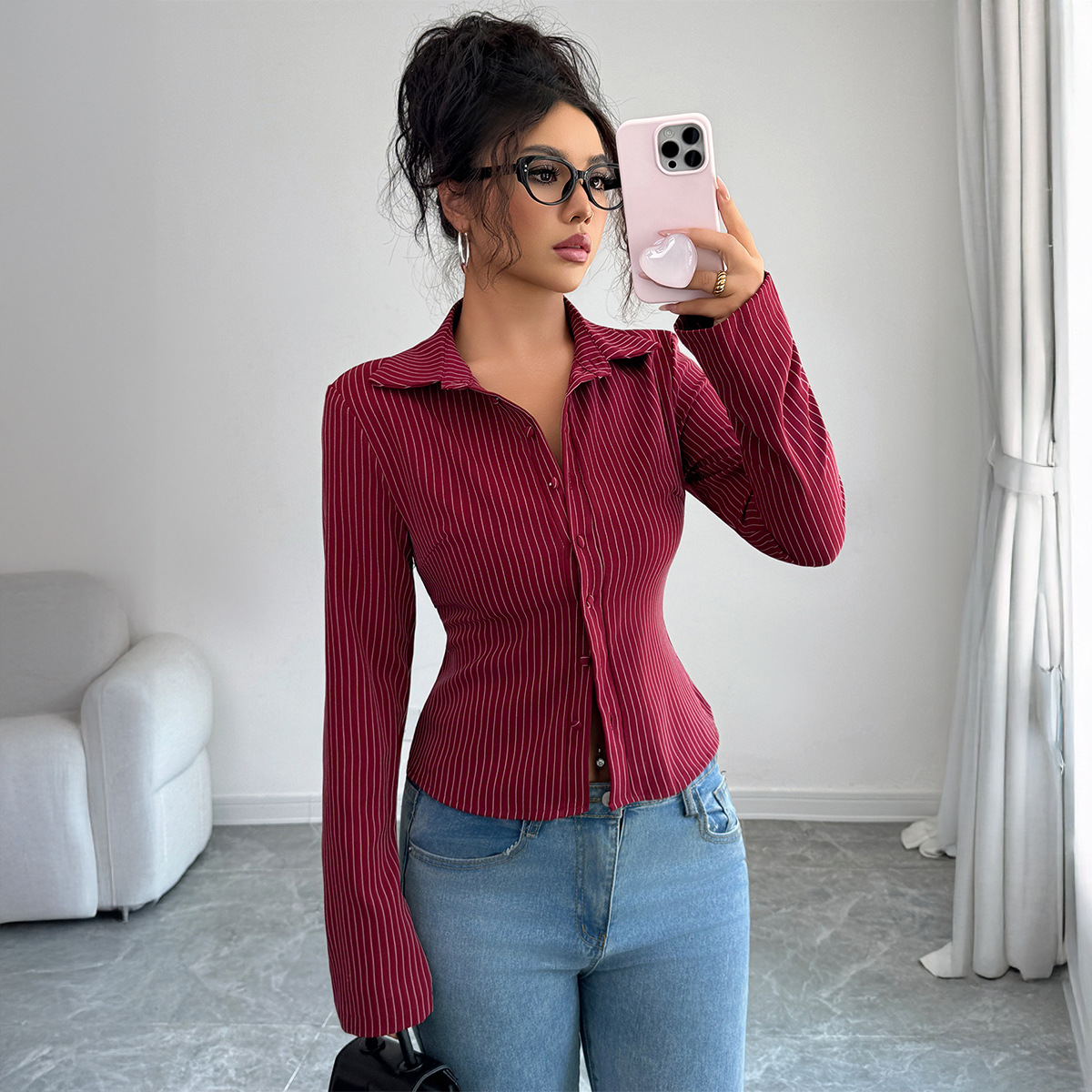 Rahat Yüksek Kaliteli Çizgili  - Winter Clothing Types incelemesi ve fiyatı