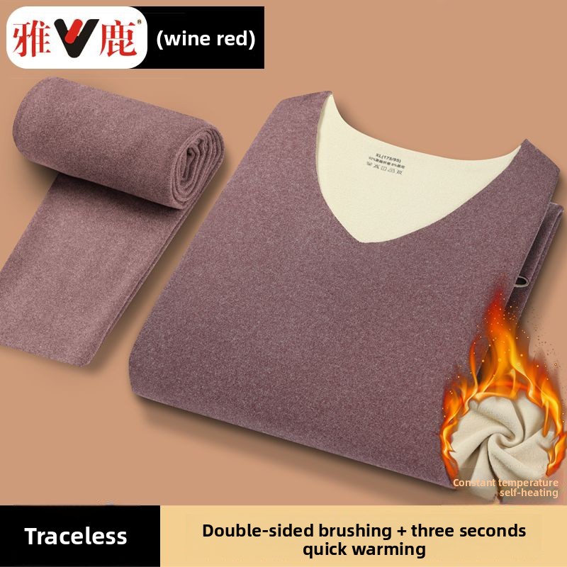 V yaka dikişsiz termal iç çama - Winter Clothes incelemesi ve fiyatı