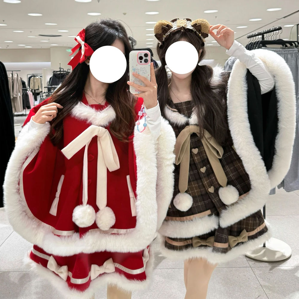 Tatlı Japon Sevimli Etek Setle - Winter Clothing Types incelemesi ve fiyatı