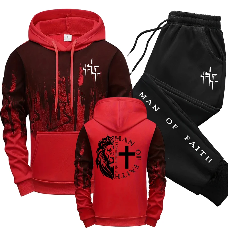 Man of Faith Desenli Erkek Tak - Winter Clothes incelemesi ve fiyatı