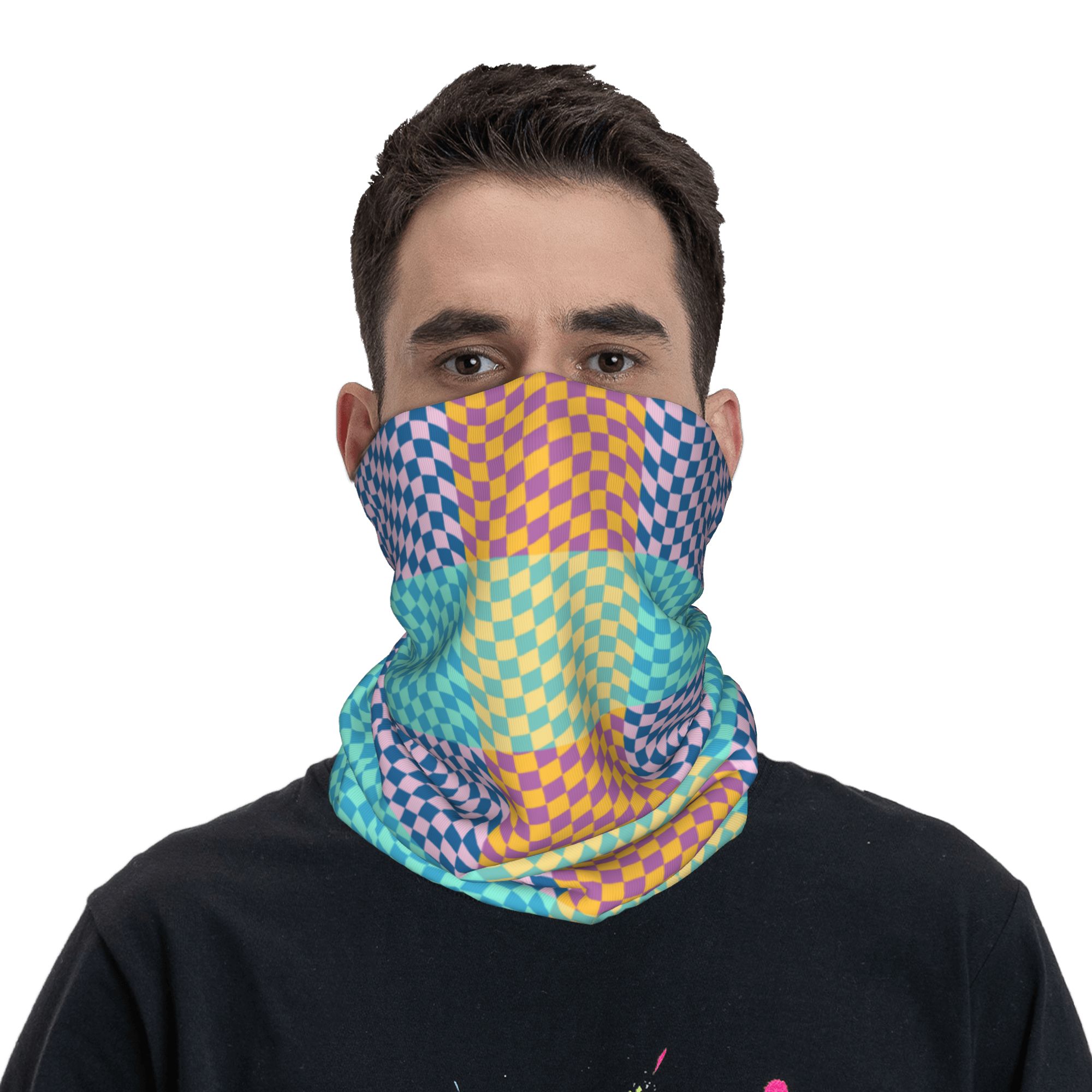 Özel Renkli Kareli Bandana Boy - Wool Balaclava Knit incelemesi ve fiyatı